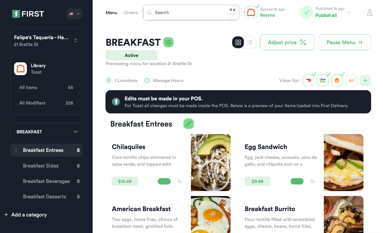 Order Aggregation