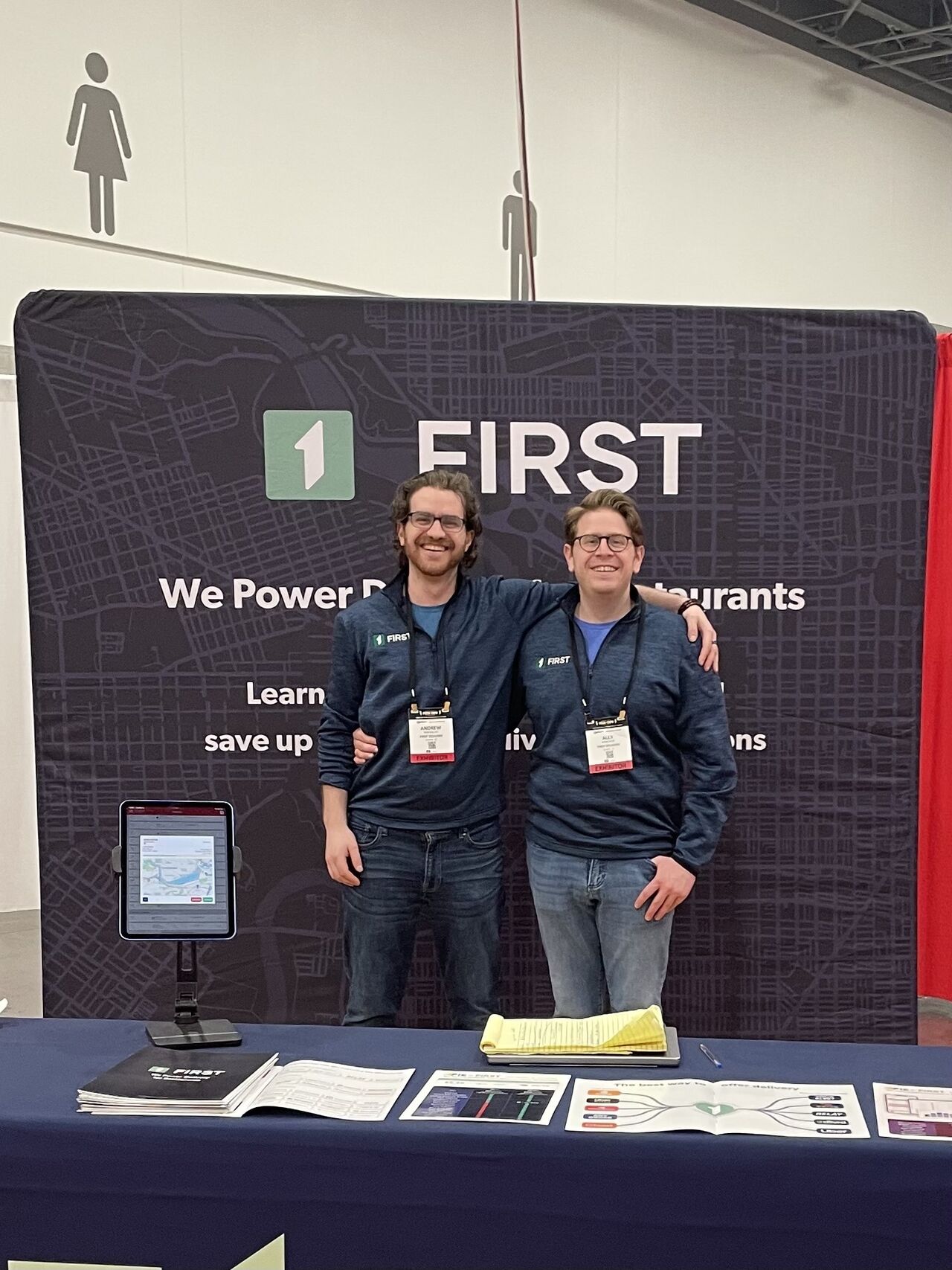First Delivery team working together