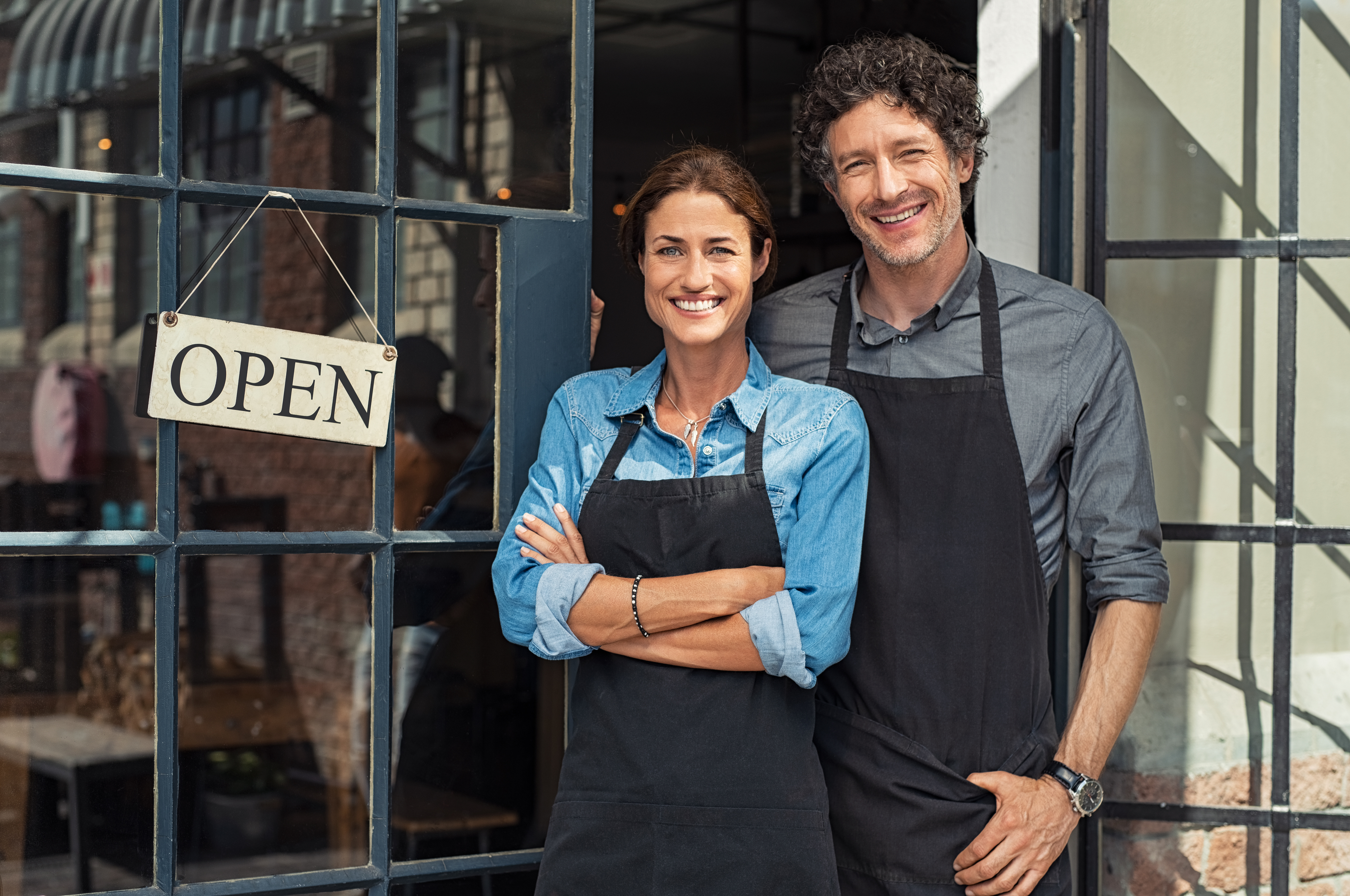 Restaurant owners using First Delivery platform